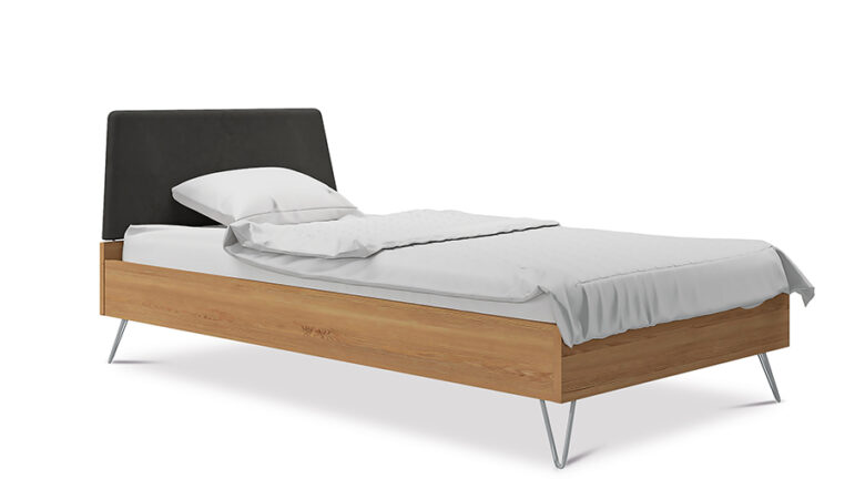 Sydney Single Bed In Light Oak Colour